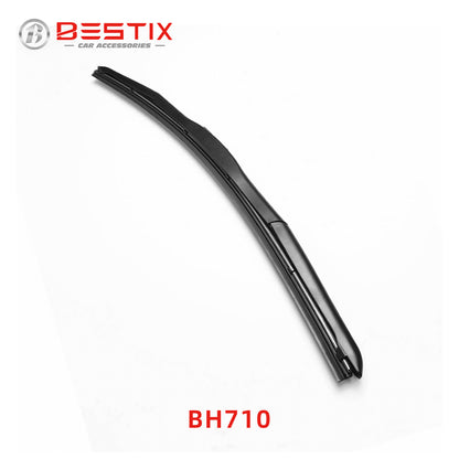 Гибридная щетка стеклоочистителя, японский тип, резина NR/силикон BH710